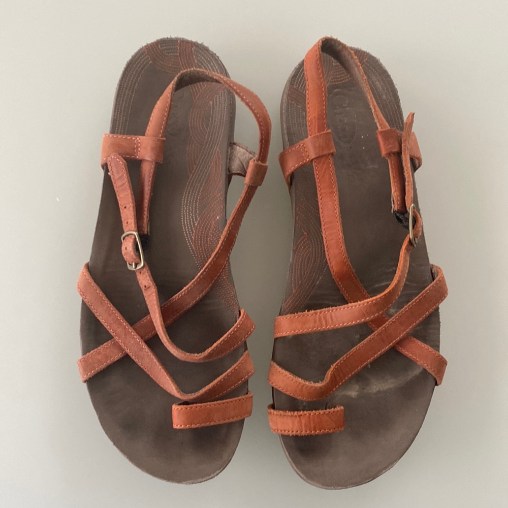 Women’s size 9 leather Chaco sandals
